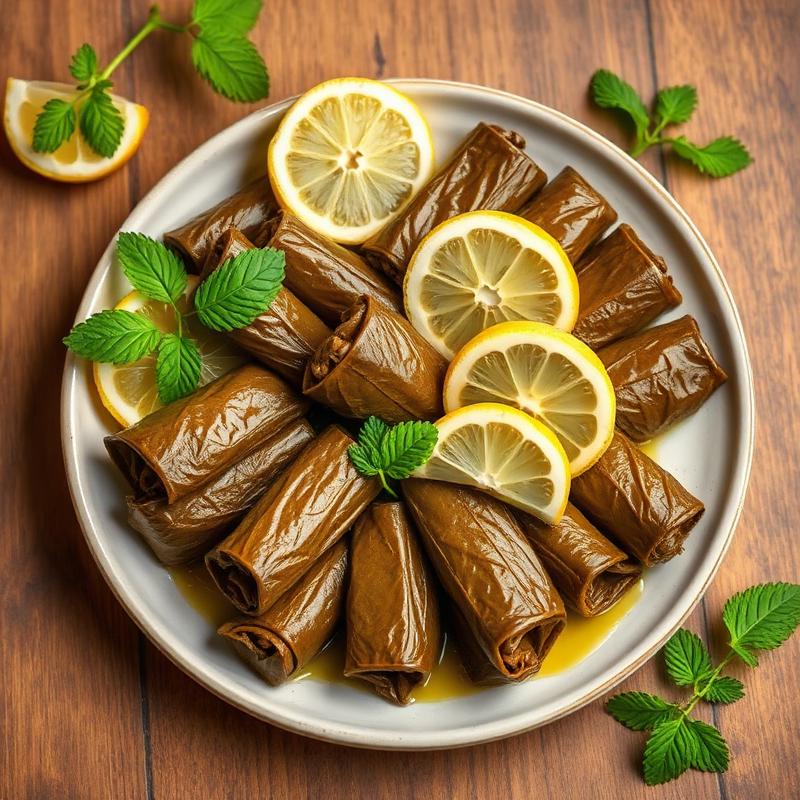 Stuffed Grape Leaves